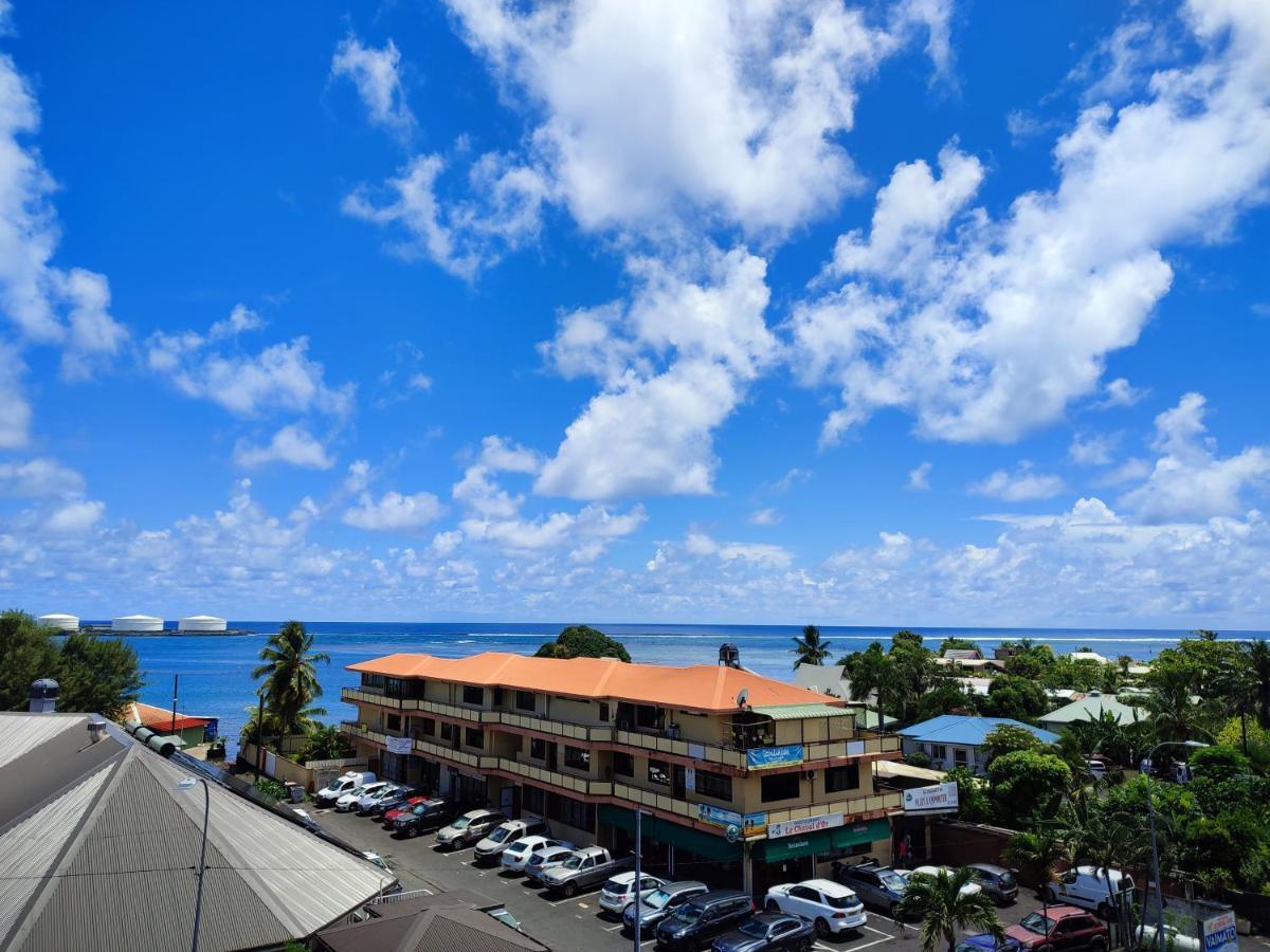 Blue Moana Studio Papeete - Sea View, Ac, Fast Wifi, Pool, Gym Exterior foto