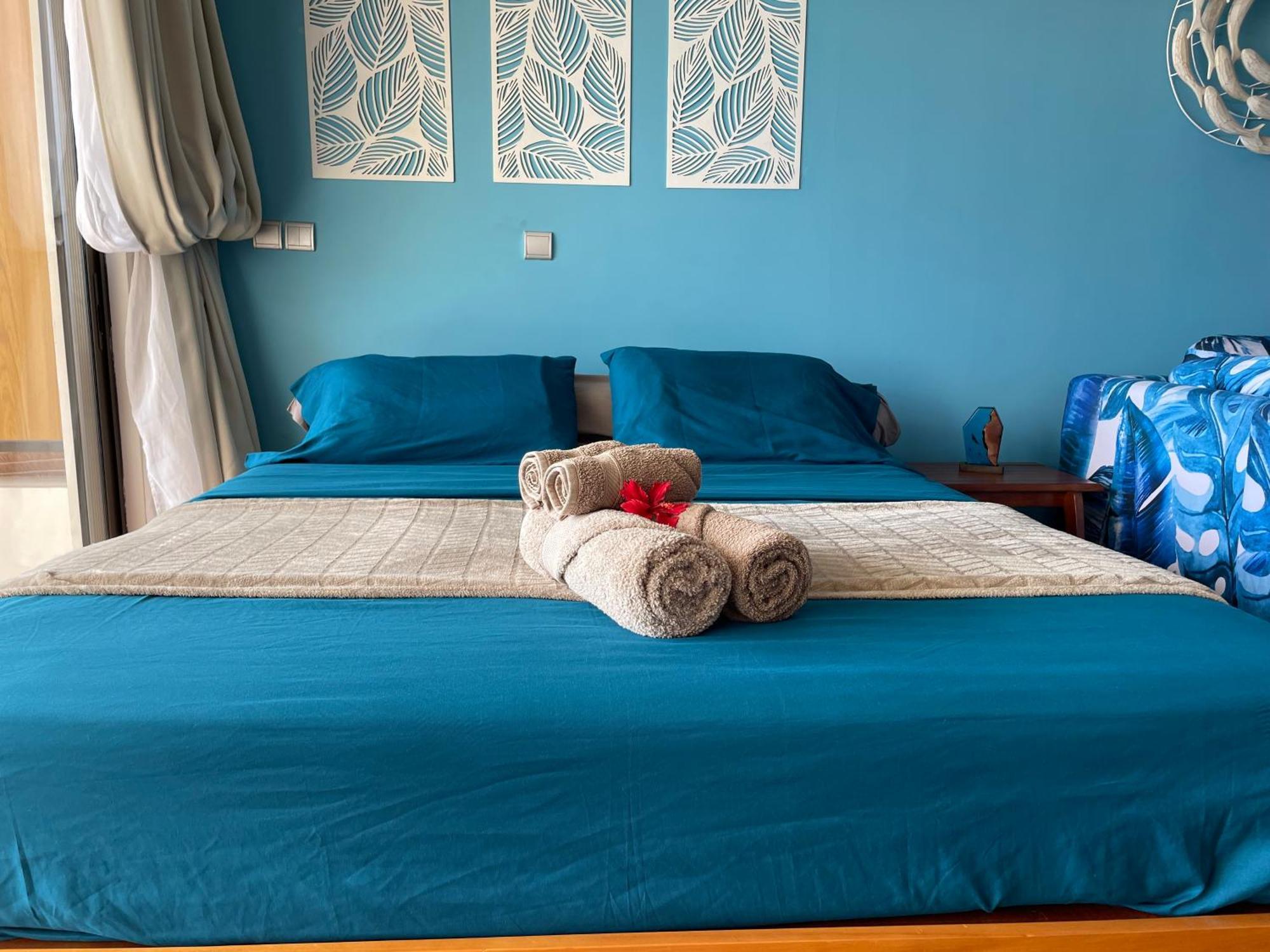 Blue Moana Studio Papeete - Sea View, Ac, Fast Wifi, Pool, Gym Exterior foto