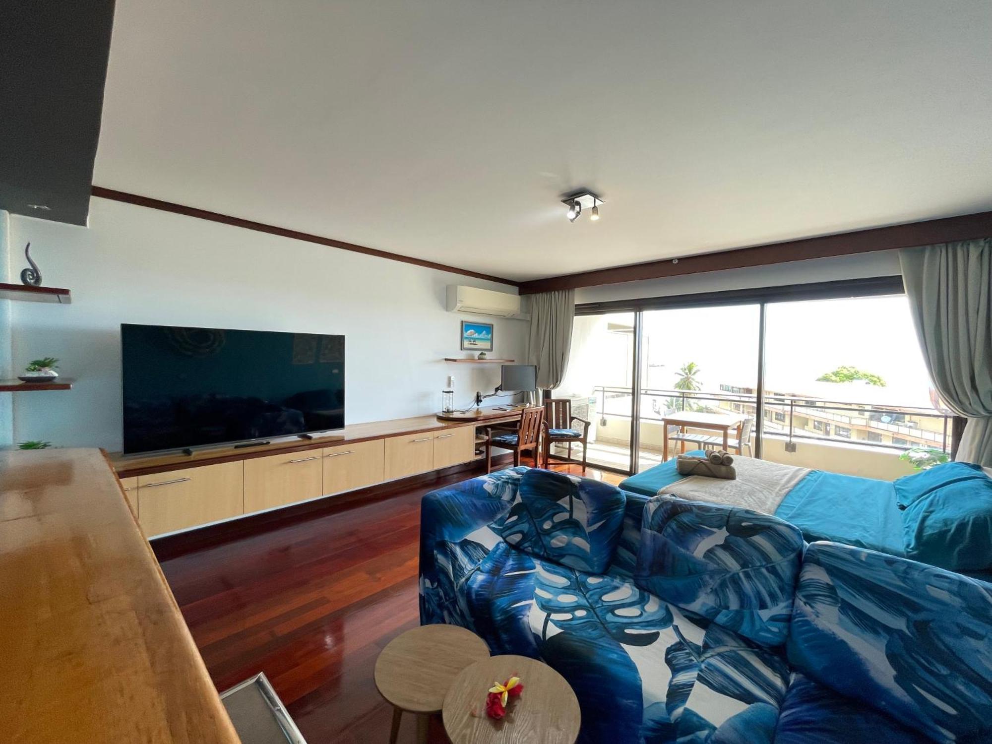 Blue Moana Studio Papeete - Sea View, Ac, Fast Wifi, Pool, Gym Exterior foto